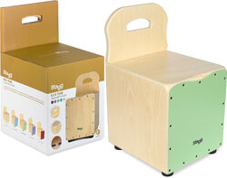 Percussions à frapper Stagg EasyGo Cajon enfant Vert