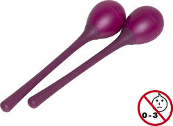 Egg Maracas Long Magenta