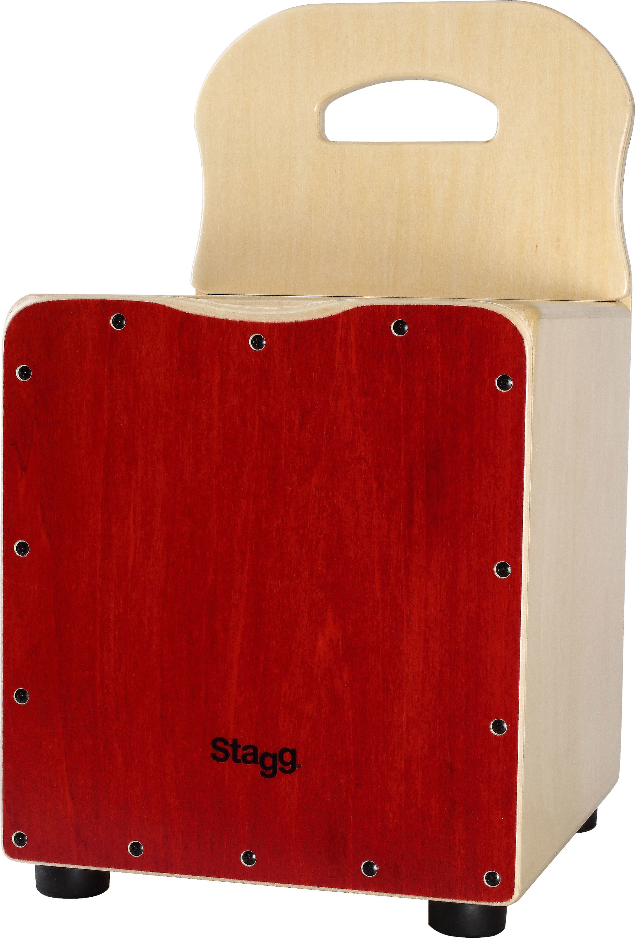 Stagg Easygo Cajon Enfant Rouge - Percussions À Frapper - Variation 1