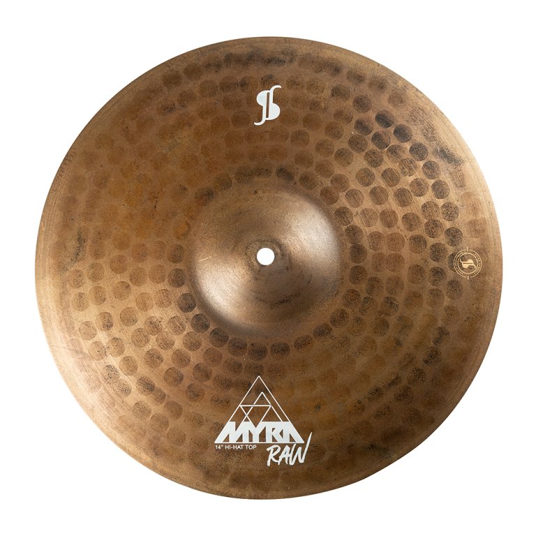 Stagg Myra Raw Rock Hi Hat - 14 Pouces - Cymbale Hi Hat Charleston - Variation 2