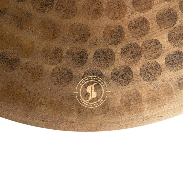 Stagg Myra Raw Rock Hi Hat - 14 Pouces - Cymbale Hi Hat Charleston - Variation 1