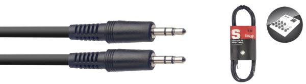 Stagg SPC03MJSMJS mini jack / mini jack - 3m Cable