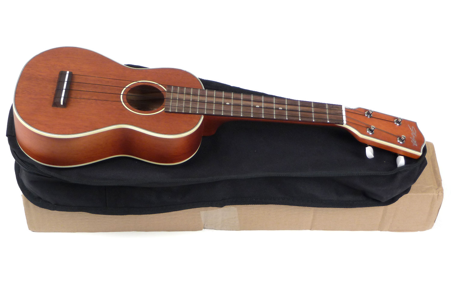 Stagg Us80-s Soprano Tout Acajou Rw +housse - Natural Satin - UkulÉlÉ - Variation 1