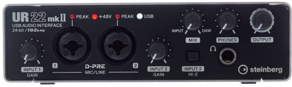 Steinberg Ur22 Mkii Usb Value Edition - Carte Son Usb - Main picture