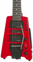 Guitare électrique voyage Steinberger GT-PRO Deluxe Outfit +Bag - Hot rod red