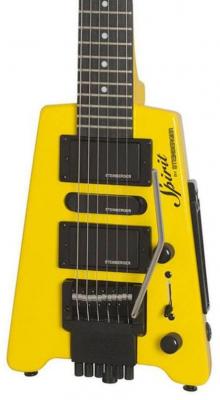 Guitare électrique voyage Steinberger GT-PRO Deluxe Outfit +Bag - Hot rod yellow
