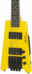 Basse électrique voyage Steinberger XT-2 Standard Bass +Bag - Hot rod yellow