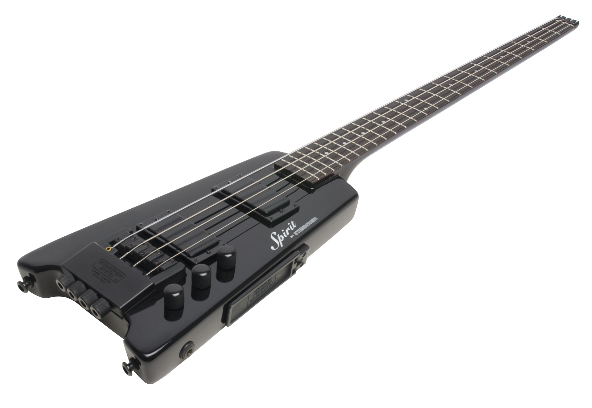 Steinberger Xt-2 Standard Bass Hh Rw +housse - Black - Basse Électrique Voyage - Variation 3