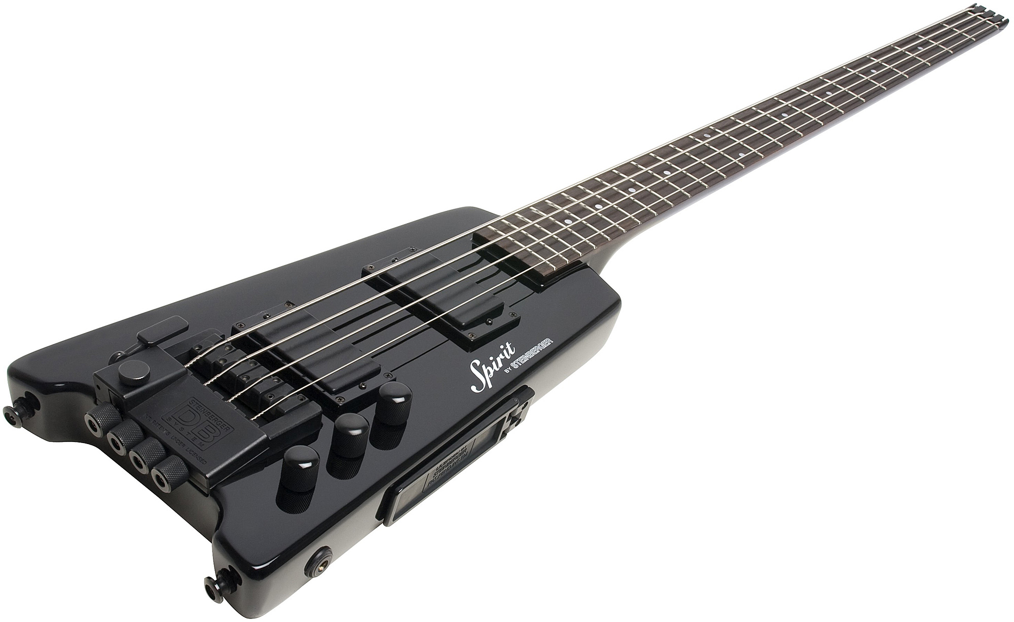 Steinberger Xt-2db Spirit Db Tuner - Black - Basse Électrique Voyage - Variation 1