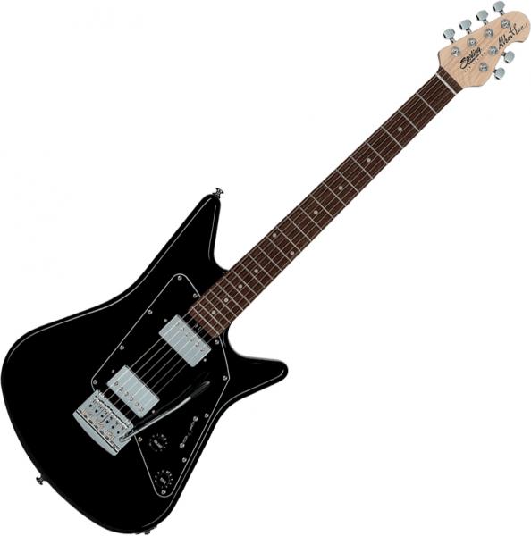 Albert Lee AL40 black Str shape electric guitar Sterling by musicman