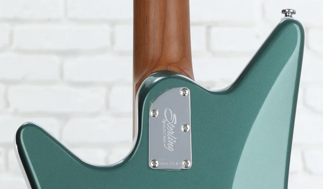 Sterling By Musicman Albert Lee P90 Al40p Signature 2p90 Trem Rw - Sherwood Green - Guitare Électrique Signature - Variation 3