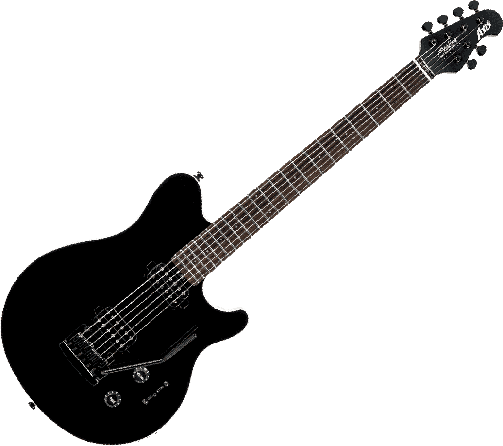 Sterling By Musicman Axis Ax3s Hh Trem Jat - Black - Guitare Électrique Single Cut - Variation 1