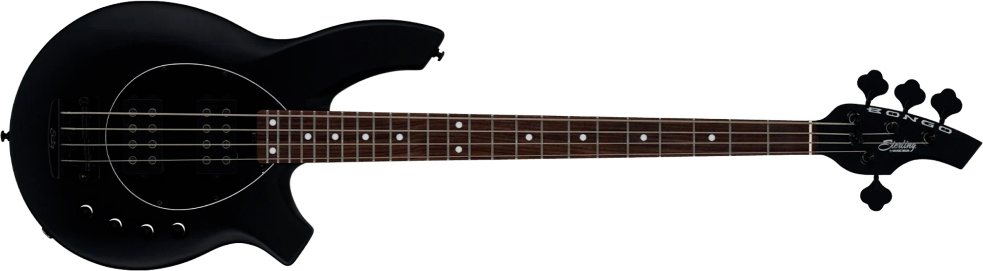 Sterling By Musicman Bongo 5c Active Rw - Stealth Black - Basse Électrique Solid Body - Main picture