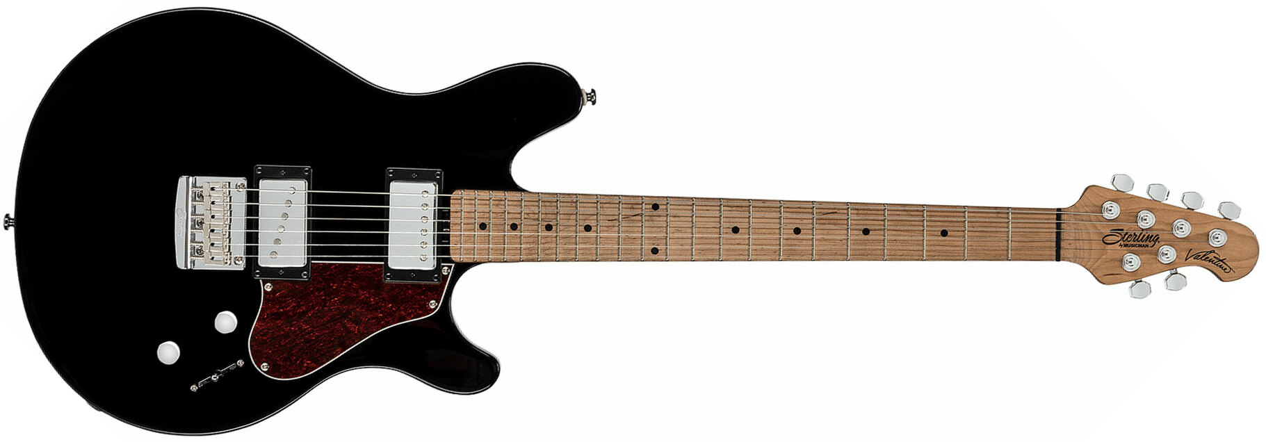 Sterling By Musicman James Valentine Jv60 Signature Hh Ht Mn - Black - Guitare Électrique Signature - Main picture