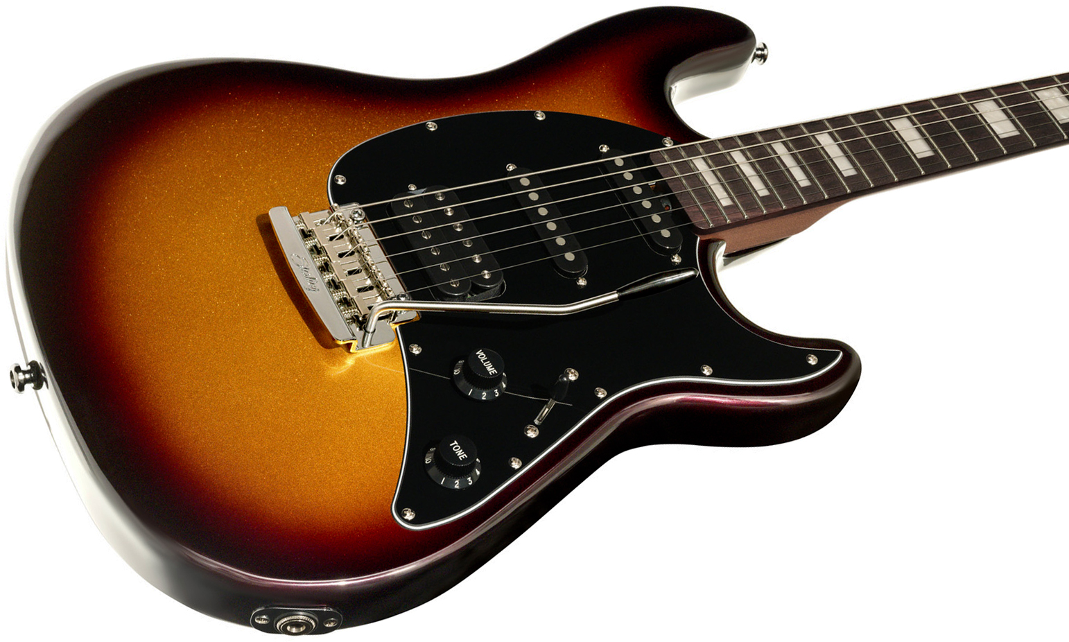 Sterling By Musicman Cutlass Plus Ct50xhss Hss Trem Rw - Showtime - Guitare Électrique Forme Str - Variation 2