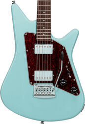 Guitare électrique signature Sterling by musicman Albert Lee AL40 - Daphne blue