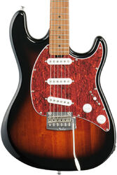 Guitare électrique forme str Sterling by musicman Cutlass CT50SSS (MN) - Vintage sunburst
