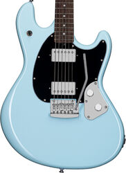 Guitare électrique forme str Sterling by musicman Stingray Guitar SR30 - Daphne blue