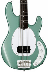 Basse électrique solid body Sterling by musicman Stingray Ray34 (RW) - Dorado green