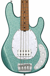 Basse électrique solid body Sterling by musicman Stingray Ray34 (MN) - Seafoam sparkle