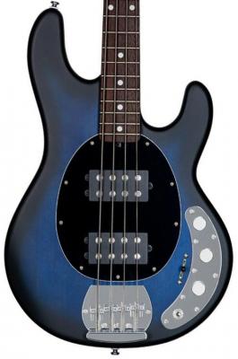 Basse électrique solid body Sterling by musicman Stingray Ray4HH (JAT) - Pacific blue burst satin