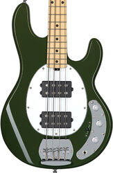 Basse électrique solid body Sterling by musicman Stingray Ray4HH (MN) - Olive