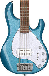 Basse électrique solid body Sterling by musicman Stingray5 Ray35 (MN) - Blue sparkle