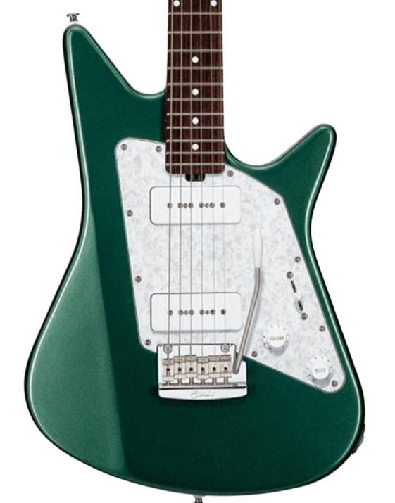 Guitare électrique signature Sterling by musicman Albert Lee P90 AL40P - Sherwood Green