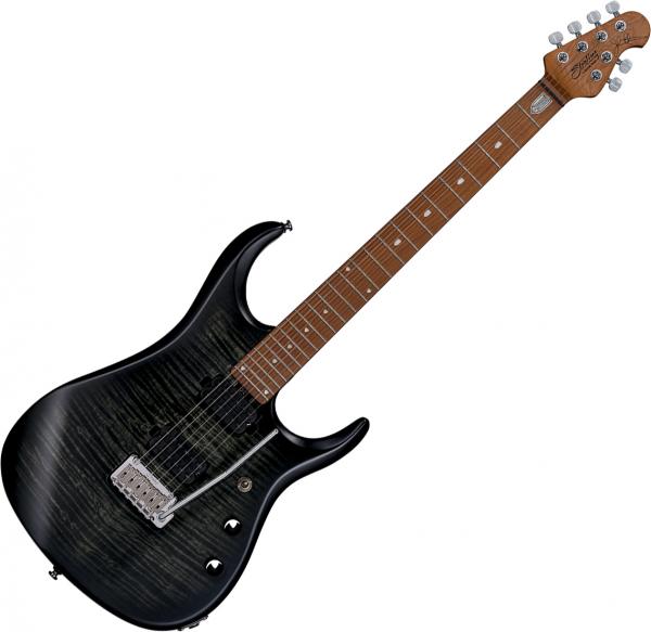 Guitare électrique solid body Sterling by musicman John Petrucci JP150 - Trans black satin