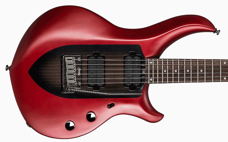 Sterling By Musicman John Petrucci Majesty Maj100 Signature Hh Trem Rw - Ice Crimson Red - Guitare Électrique Signature - Variation 1