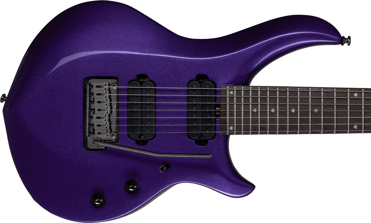 Sterling By Musicman John Petrucci Majesty X Maj170x Signature Hh Trem Rw - Purple Metallic - Guitare Électrique 7 Cordes - Variation 2