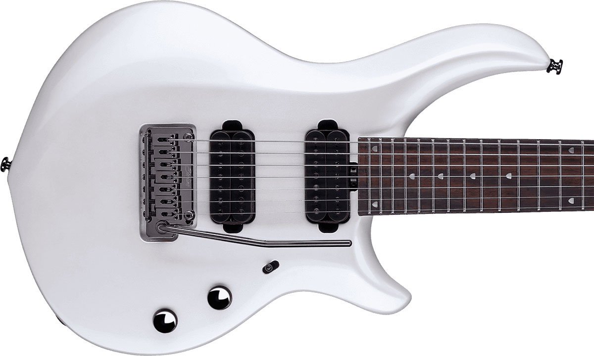 Sterling By Musicman John Petrucci Majesty X Maj170x Signature Hh Trem Rw - Pearl White - Guitare Électrique 7 Cordes - Variation 2