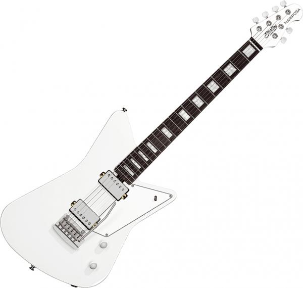 Guitare électrique solid body Sterling by musicman Mariposa - Imperial white