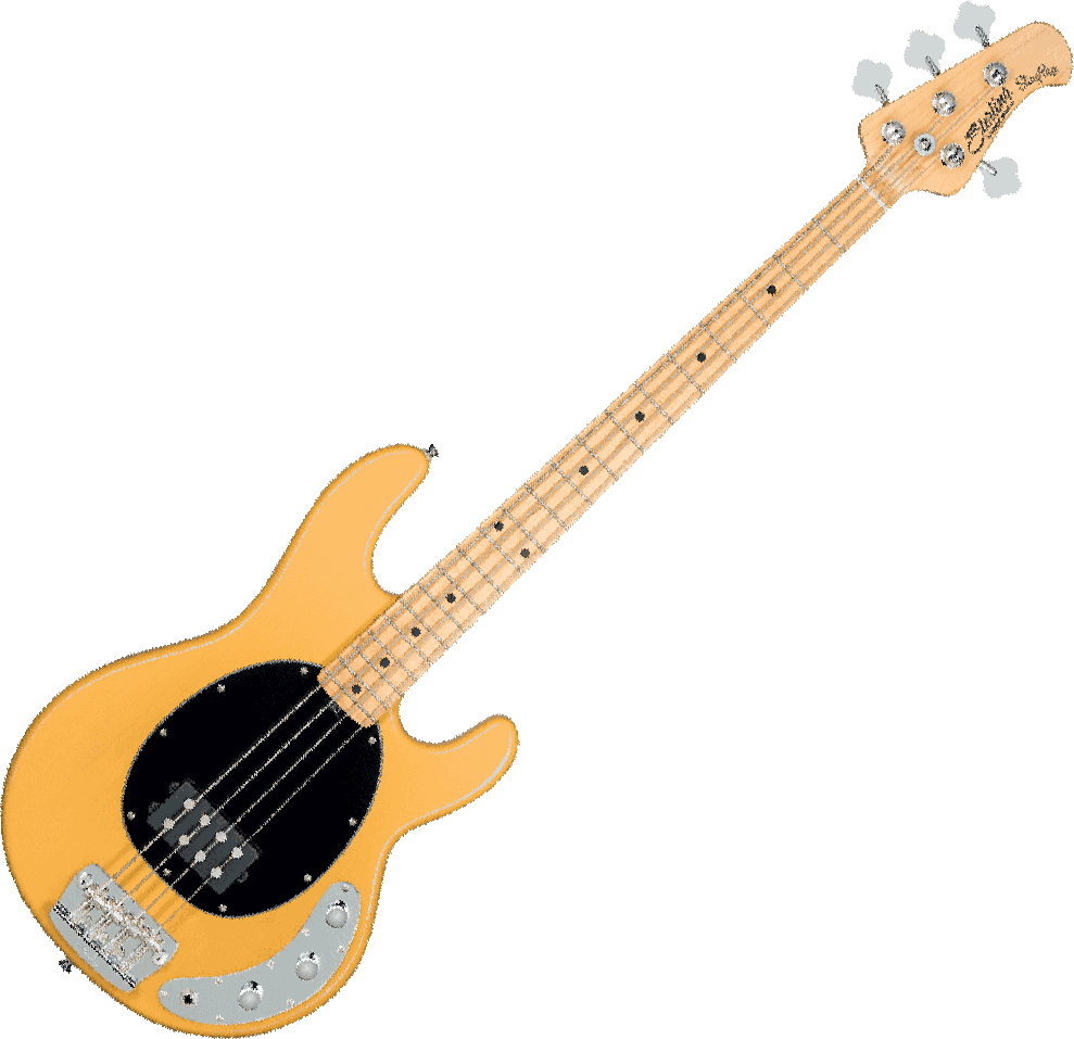 Sterling By Musicman Stingray Classic Ray24ca Active 1h Mn - Butterscotch - Basse Électrique Solid Body - Variation 4