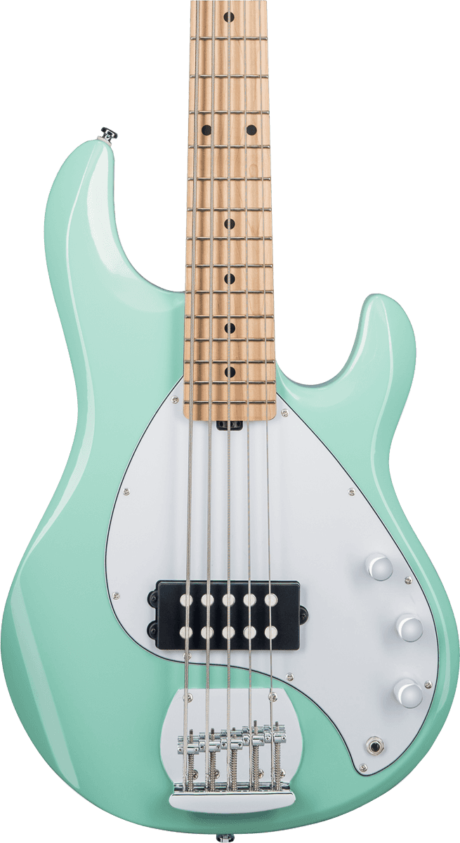 Sterling By Musicman Sub Ray5 5-cordes Active Jat - Mint Green - Basse Électrique Solid Body - Variation 1