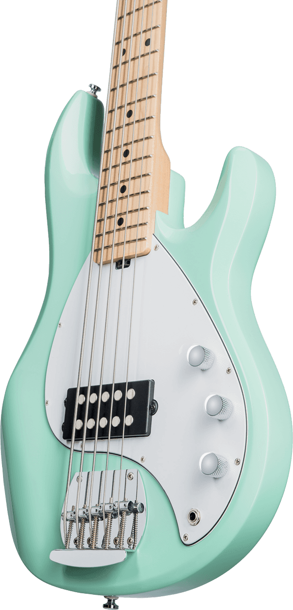 Sterling By Musicman Sub Ray5 5-cordes Active Jat - Mint Green - Basse Électrique Solid Body - Variation 3