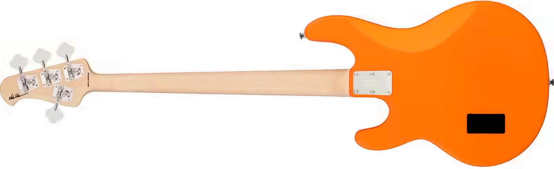 Sterling By Musicman Sterling Mike Herrera Signature Mn - Orange Creamsicle Mxpx Pokinatcha - Basse Électrique Solid Body - Variation 1
