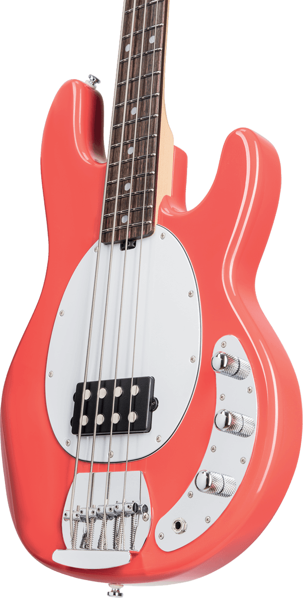 Sterling By Musicman Sub Ray4 Active Mn - Fiesta Red - Basse Électrique Solid Body - Variation 3