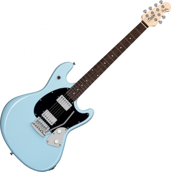 Guitare électrique solid body Sterling by musicman Stingray Guitar SR30 - Daphne blue