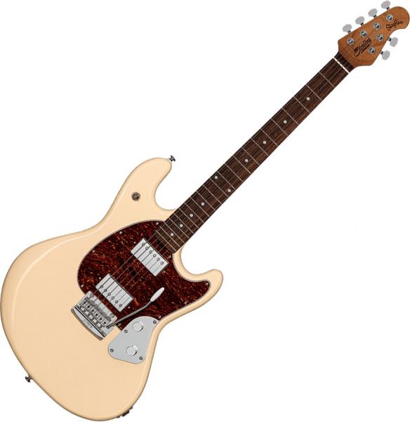 Guitare électrique solid body Sterling by musicman Stingray Guitar SR50 - Buttermilk