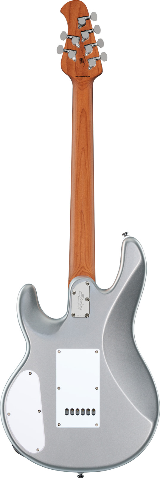 Sterling By Musicman Stingray Ii Trem Hh Rw - Silver - Guitare Électrique Forme Str - Variation 3