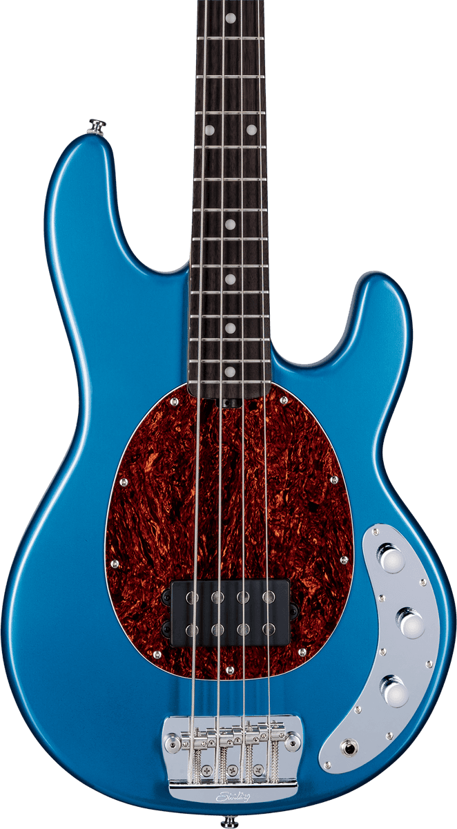 Sterling By Musicman Stingray Ray24ca Active Rw - Toluca Lake Blue - Basse Électrique Solid Body - Variation 2