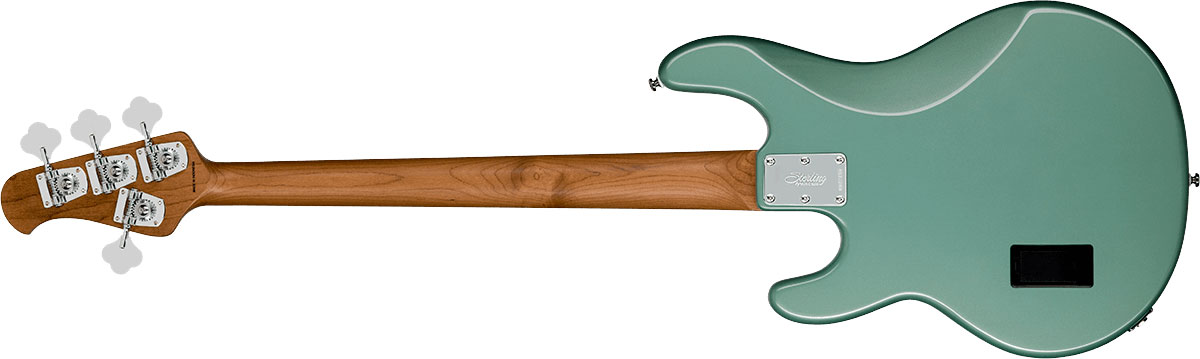 Sterling By Musicman Stingray Ray34 1h Active Rw - Dorado Green - Basse Électrique Solid Body - Variation 1