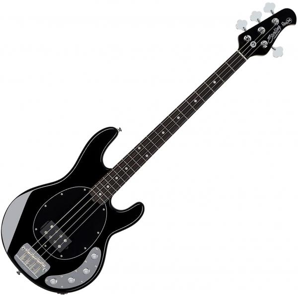 ベース Sterling by MUSIC MAN RAY34 LH Black Sterling by Music Man Stingray Ray34HH Burl Top Electric