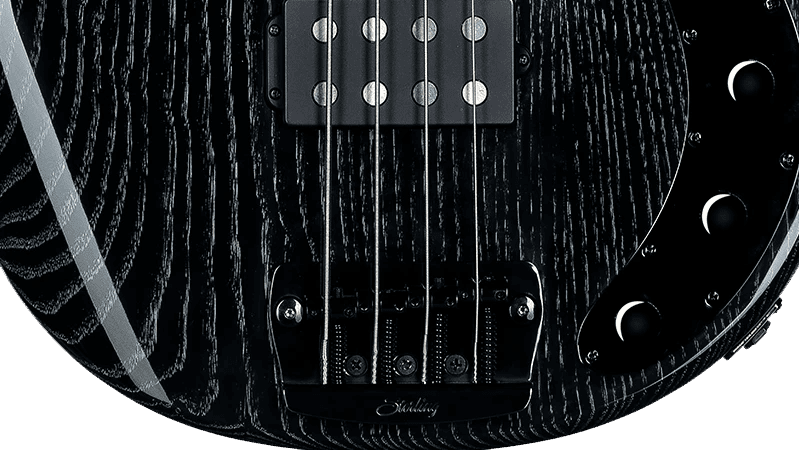 Sterling By Musicman Stingray Ray34ash H Active Mn - Ash Black - Basse Électrique Solid Body - Variation 3