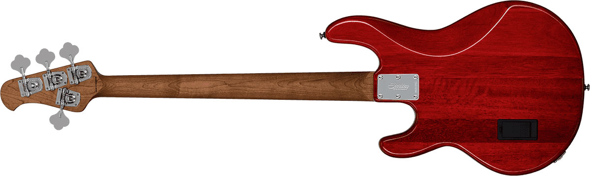 Sterling By Musicman Stingray Ray34fm H Active Rw - Heritage Cherry Burst - Basse Électrique Solid Body - Variation 2