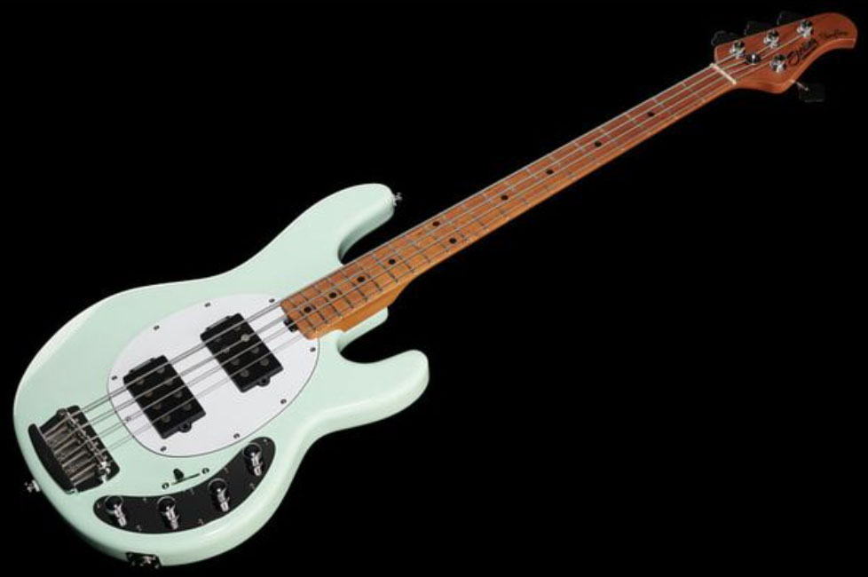 Sterling By Musicman Stingray Ray34hh Active Mn - Daphne Blue - Basse Électrique Solid Body - Variation 1