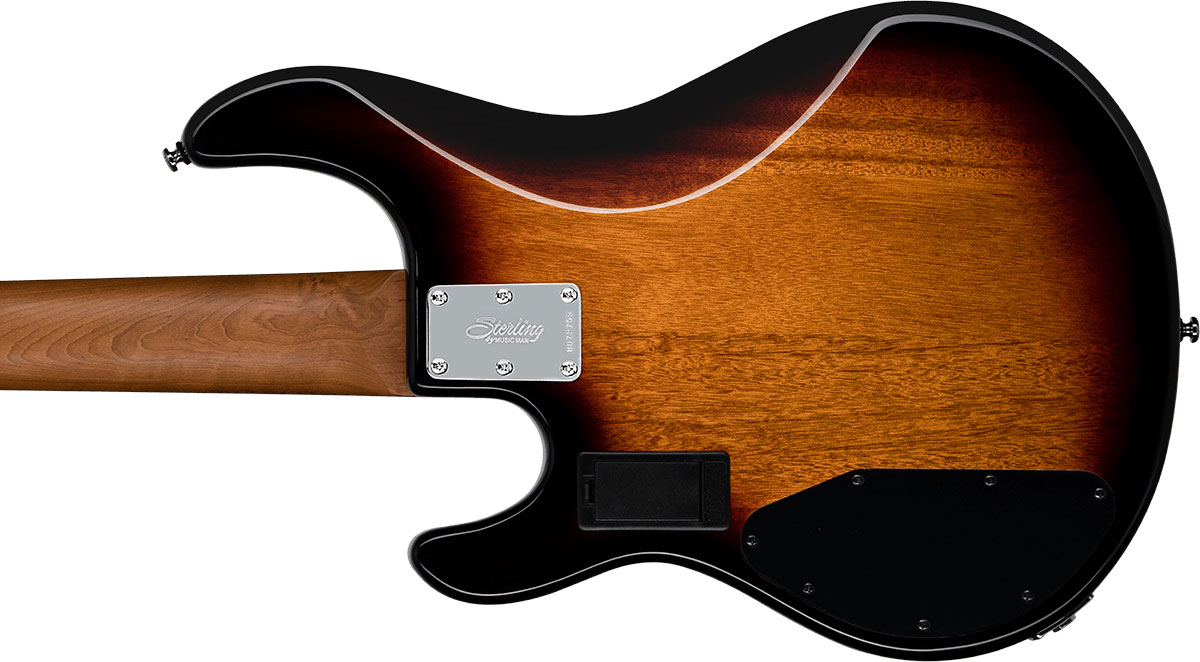 Sterling By Musicman Stingray Ray35sm Maple Top 5c Active 1h Rw - 3 Tone Sunburst - Basse Électrique Solid Body - Variation 1