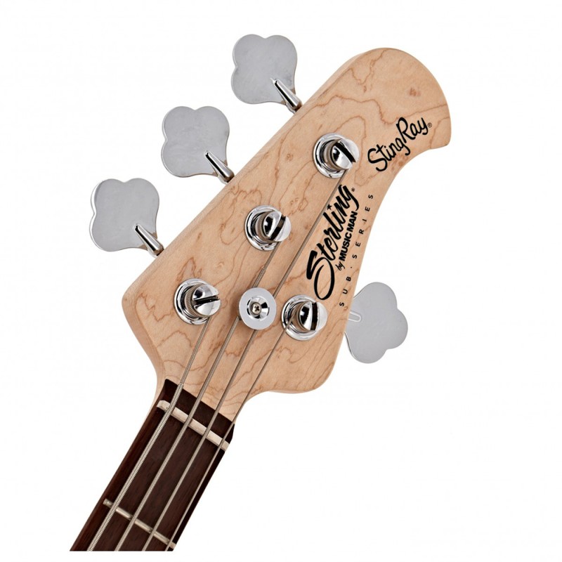 Sterling By Musicman Stingray Ray4 Sub Active 1h Jat - Vintage Cream - Basse Électrique Solid Body - Variation 1