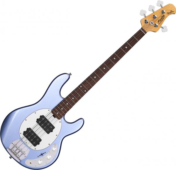 Basse électrique solid body Sterling by musicman Stingray Ray4HH (JAT) - Lake blue metallic